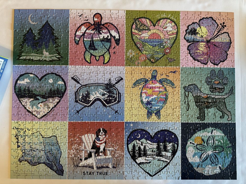 Life Is Good Sensory - Buffalo puzzle collectible [Barcode 021081110785] - Main Image 2