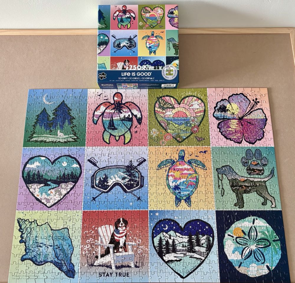 Life Is Good Sensory - Buffalo puzzle collectible [Barcode 021081110785] - Main Image 4