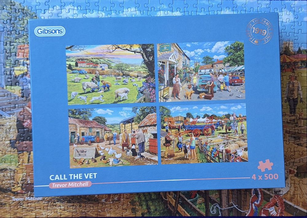 Call The Vet - Gibsons puzzle collectible [Barcode 5012269050691] - Main Image 4