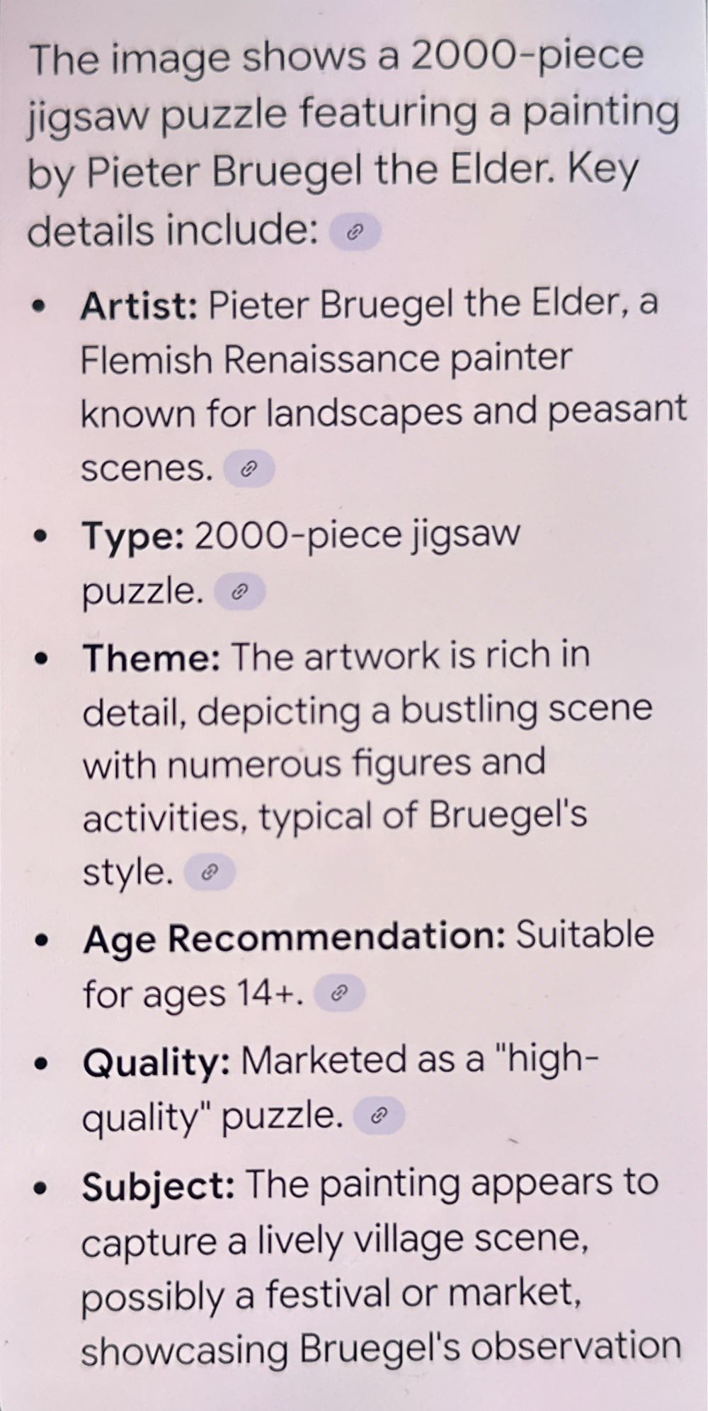 Chinese Village  puzzle collectible - Main Image 2