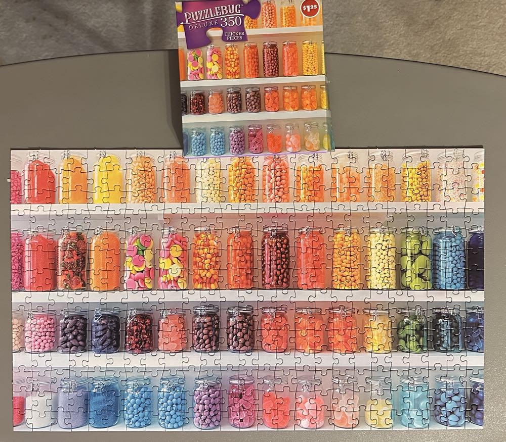 Rainbow Candy Jars - Cra-Z-Art puzzle collectible [Barcode 4895145425438] - Main Image 2