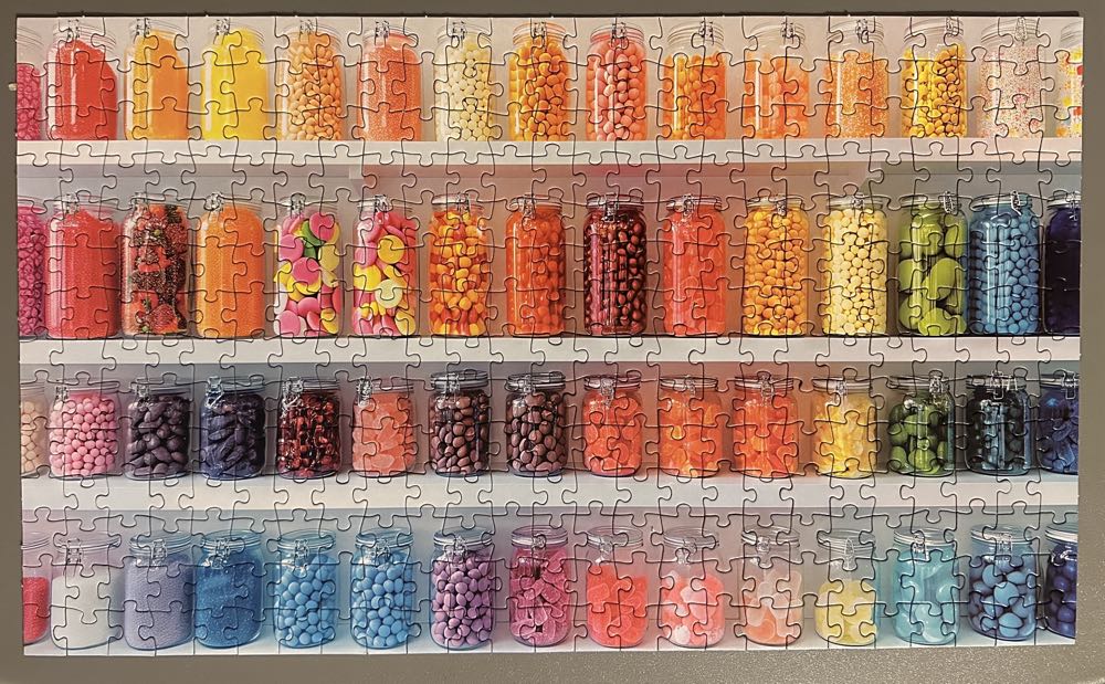 Rainbow Candy Jars - Cra-Z-Art puzzle collectible [Barcode 4895145425438] - Main Image 3