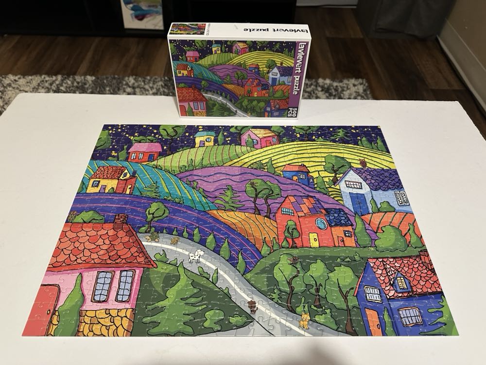 Seaside Village Greece Jigsaw Puzzle Leisurewise 504 Pieces Brand New & Sealed