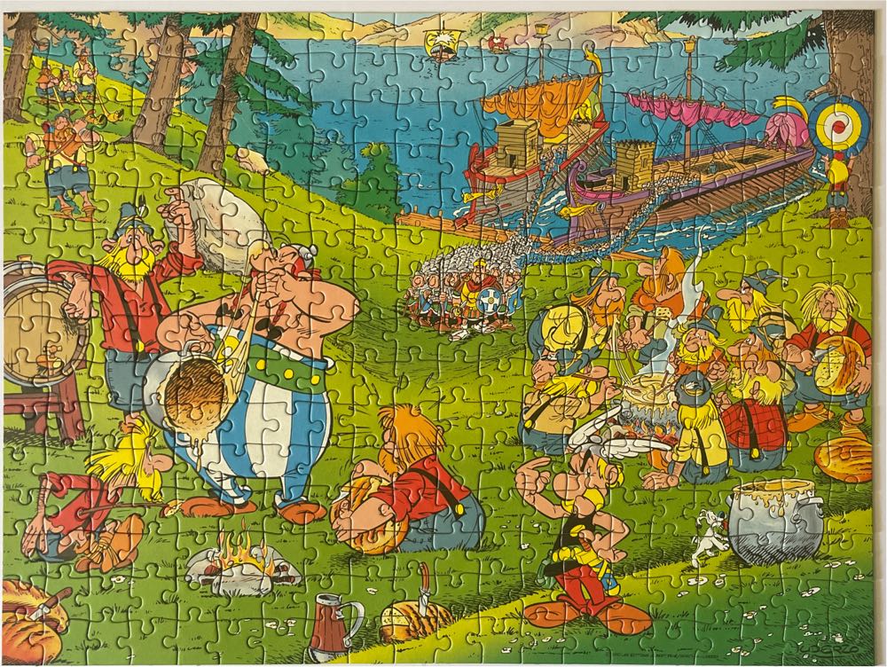 Asterix: Seeing The Swiss - Ravensburger puzzle collectible [Barcode 4005556130450] - Main Image 2