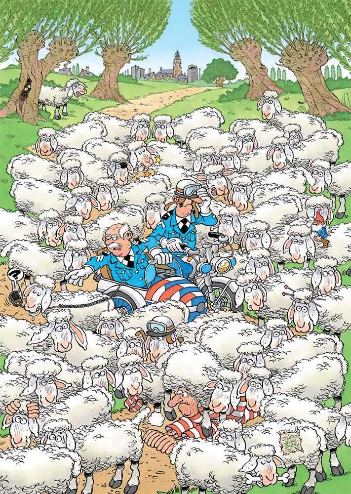 Great American Factory John Deere North Pole Piece Jigsaw