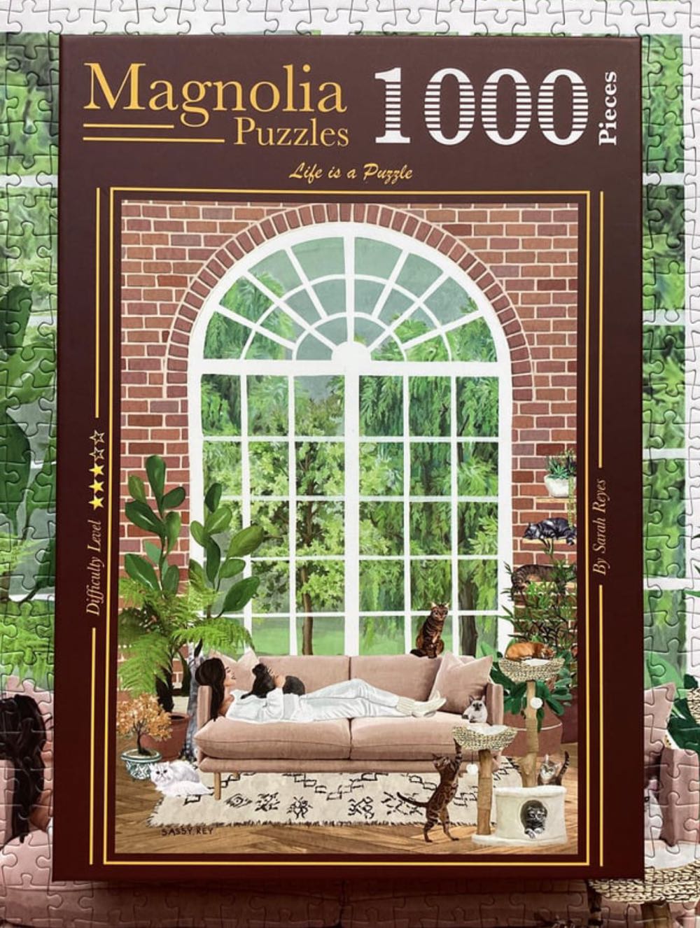 Cat Sanctuary - Magnolia puzzle collectible [Barcode 8699375067118] - Main Image 4