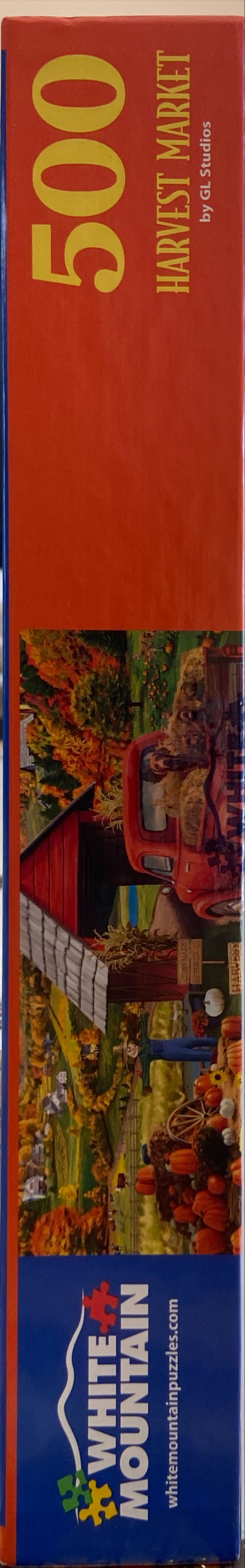 Harvest Market - White Mountain puzzle collectible [Barcode 724819268795] - Main Image 3
