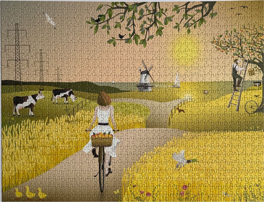 A Fine Day - Vissevasse puzzle collectible [Barcode 5713138901792] - Main Image 2