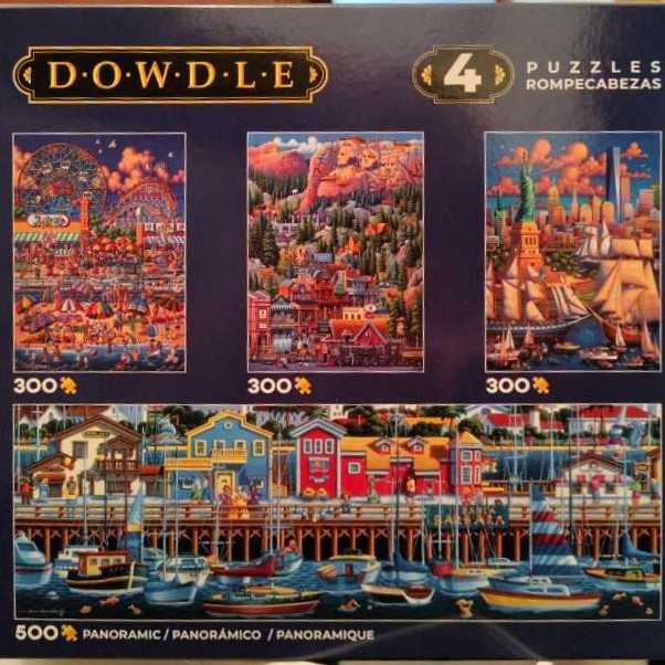 Dowdle 4 Pack - Buffalo Games puzzle collectible [Barcode 079346094059] - Main Image 2