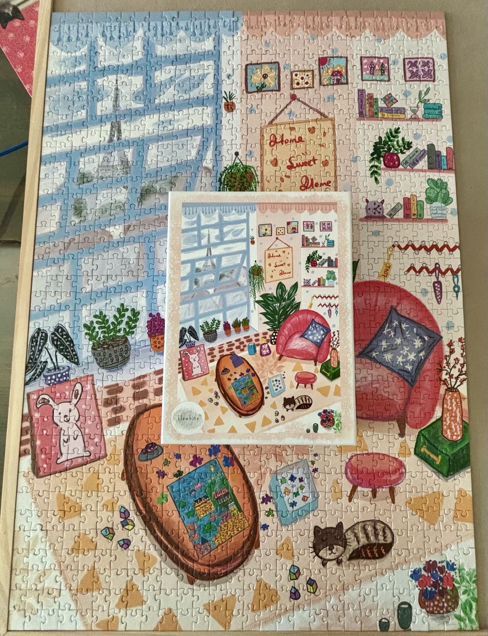 Home Sweet Home - Elewhite puzzle collectible [Barcode 195893645114] - Main Image 3