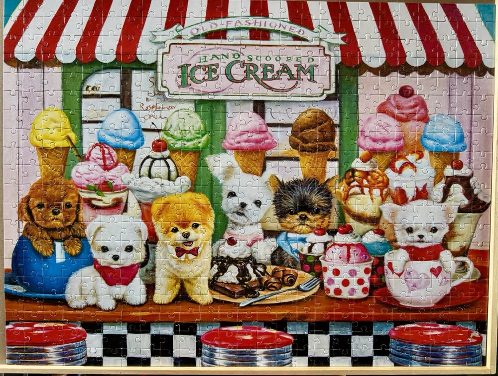 Puppy Parlor - Traded #109 - Craz-Z-Art puzzle collectible [Barcode 4895145411400] - Main Image 2