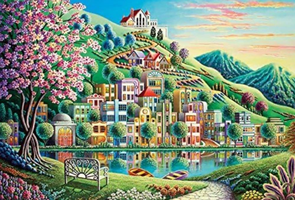 Blossom Park - Ravensburger puzzle collectible [Barcode 4005556147984] - Main Image 2