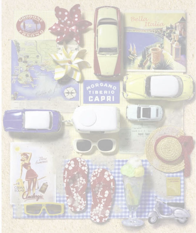 Retro Italian Summer • - Ravensburger puzzle collectible [Barcode 4005556146413] - Main Image 2