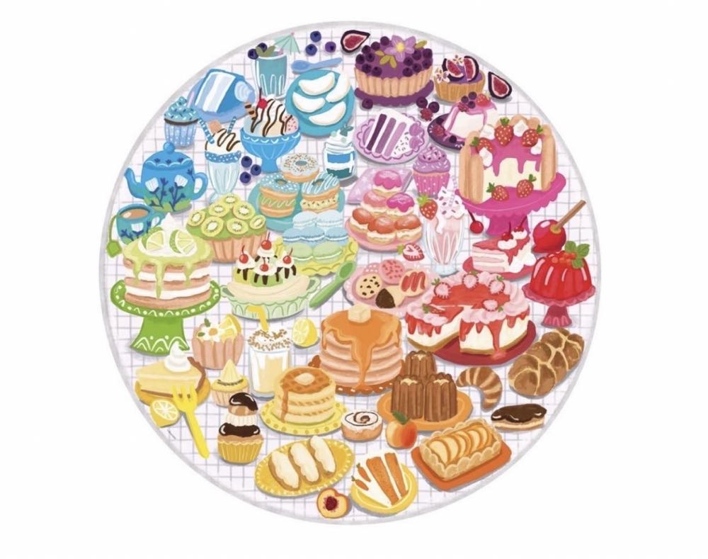 Circle of Colors 1 : Desserts - Ravensburger puzzle collectible [Barcode 4005556171712] - Main Image 2