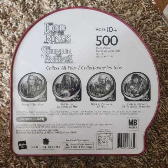 Lord Of The Rings Guide To Mordor - Milton Bradley puzzle collectible [Barcode 076930493649] - Main Image 2