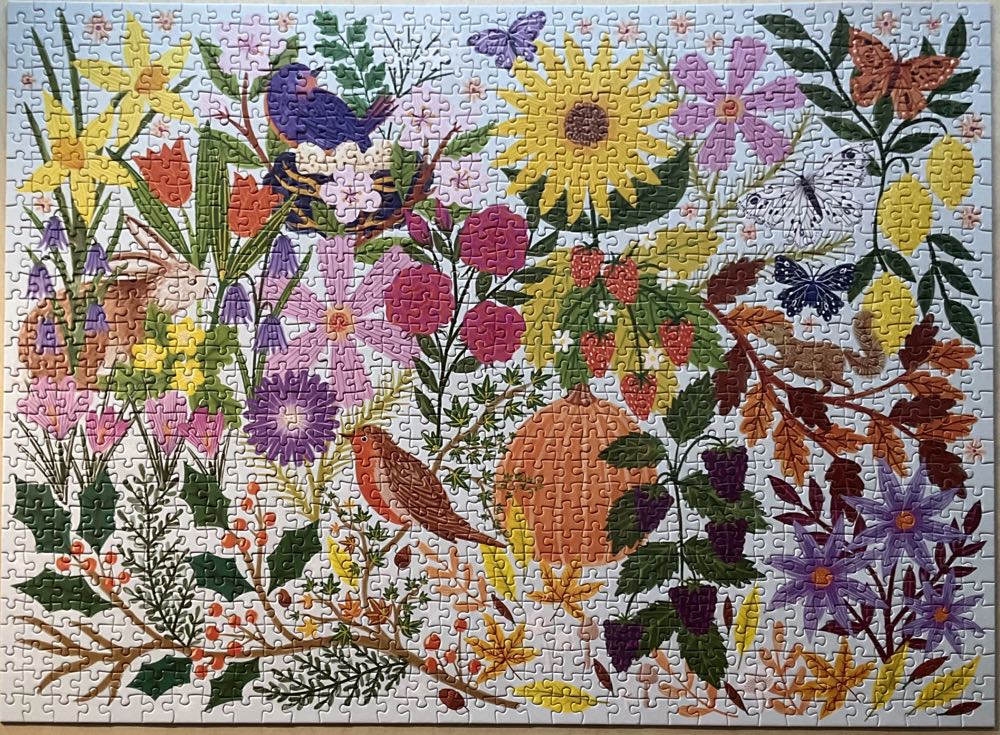 Seasons In Bloom (NIB) NFT - Galison puzzle collectible [Barcode 9780735384385] - Main Image 2