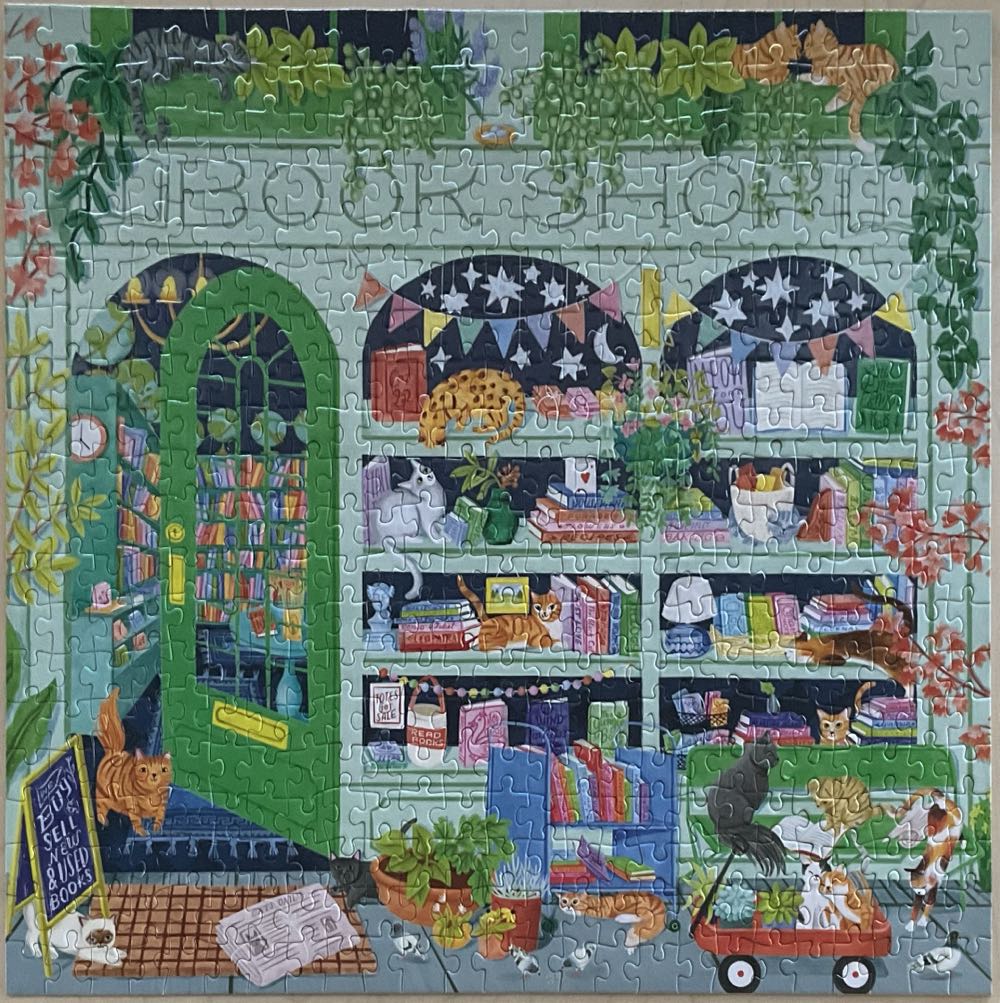 Bookshop Cats - Good Puzzle Co. puzzle collectible [Barcode 9780735385153] - Main Image 2