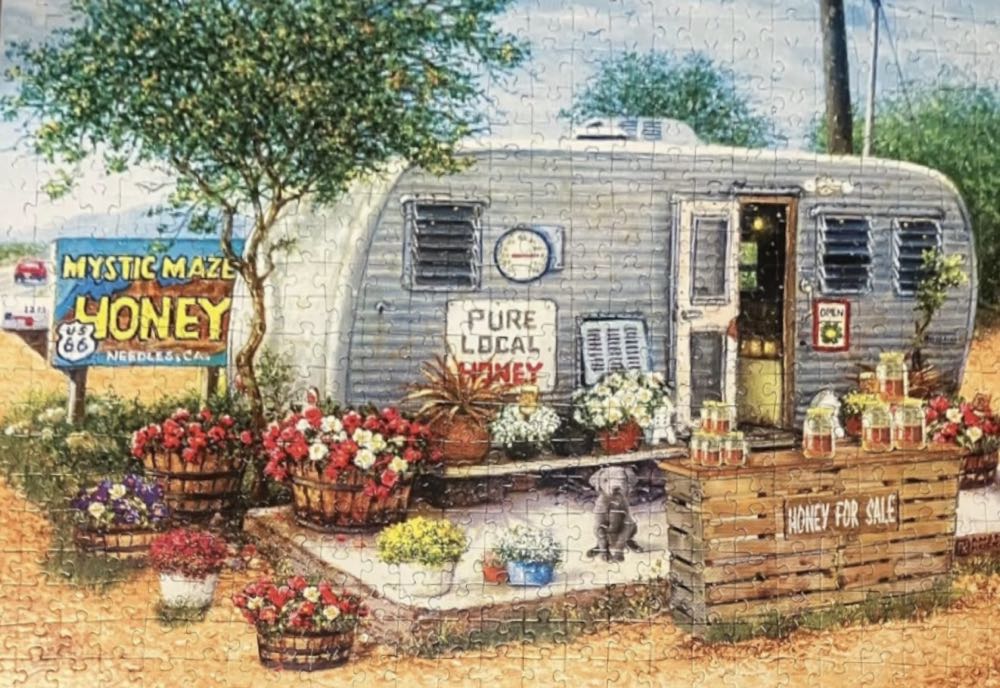 Honey For Sale - EuroGraphics puzzle collectible [Barcode 0628136153645] - Main Image 3