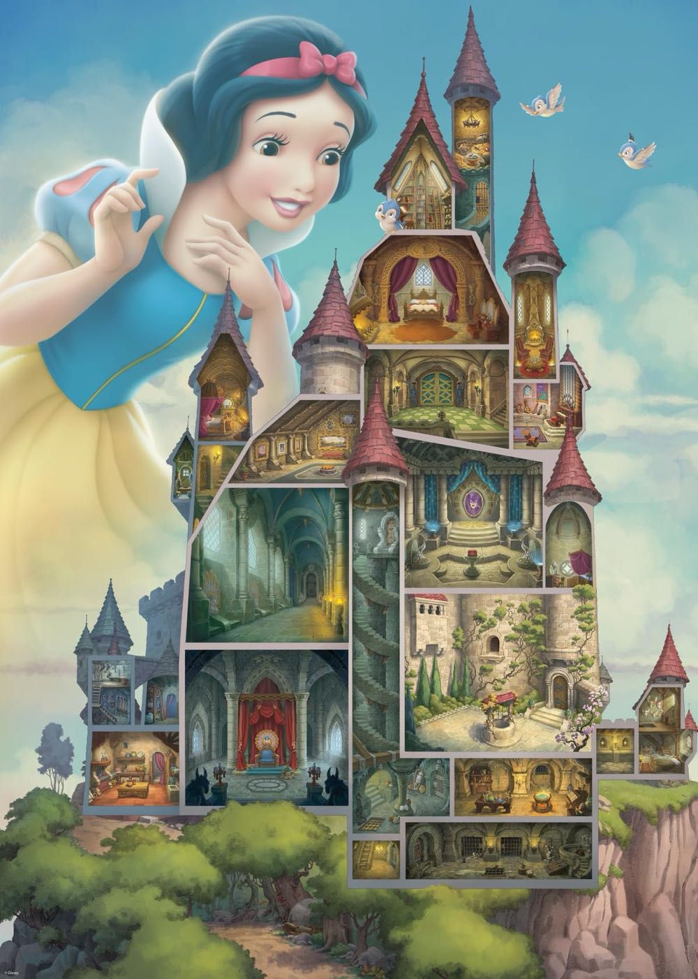 Castle Collection: Snow White - Ravensburger puzzle collectible [Barcode 4005555002574] - Main Image 2