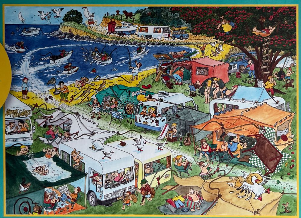 Mystery Mayhem #2 Camping Commotion - Gibsons puzzle collectible [Barcode 5012269070491] - Main Image 2