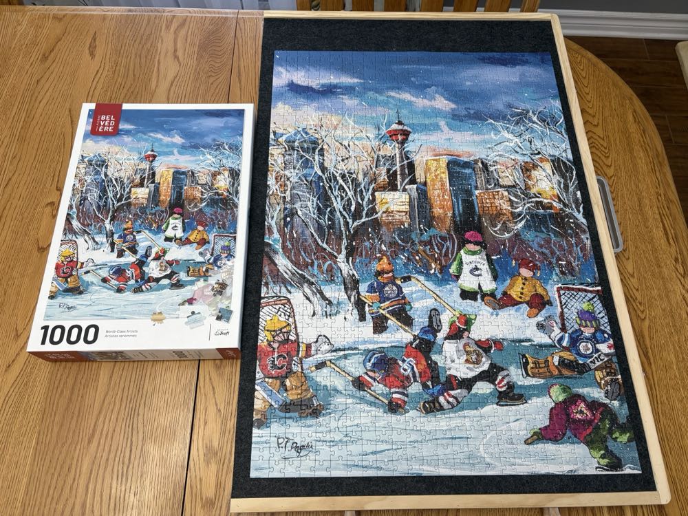 Calgary Canada Trefl Piece Jigsaw Puzzle Pierre Belvedere Pauline Paquin - Belvedere puzzle collectible [Barcode 061152670169] - Main Image 4