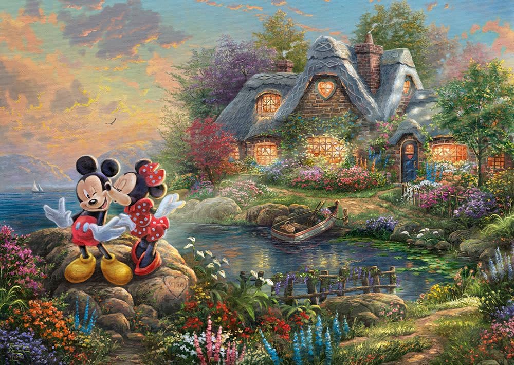 Mickey And Minnie Sweetheart Cove - Schmidt puzzle collectible [Barcode 04001504596392] - Main Image 2