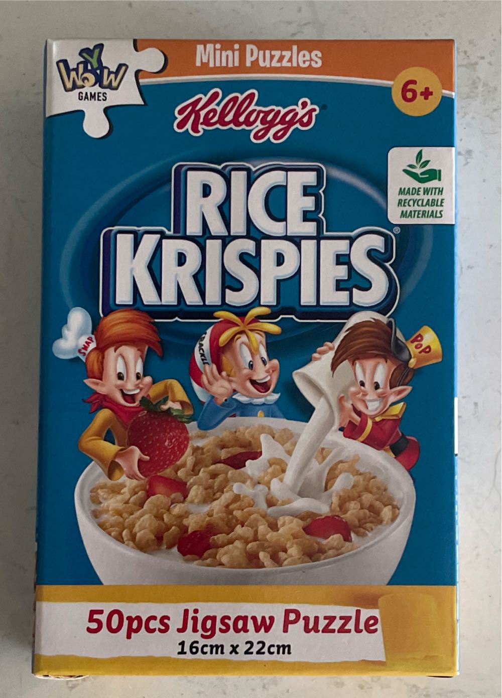 Jigsaw Rice Krispies - YWOW Games puzzle collectible [Barcode 4897108240249] - Main Image 2