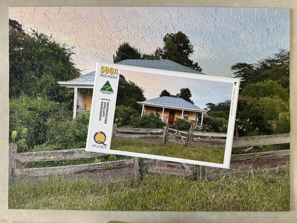 Gardeners Cottage brickendon - QPUZZLES puzzle collectible - Main Image 2