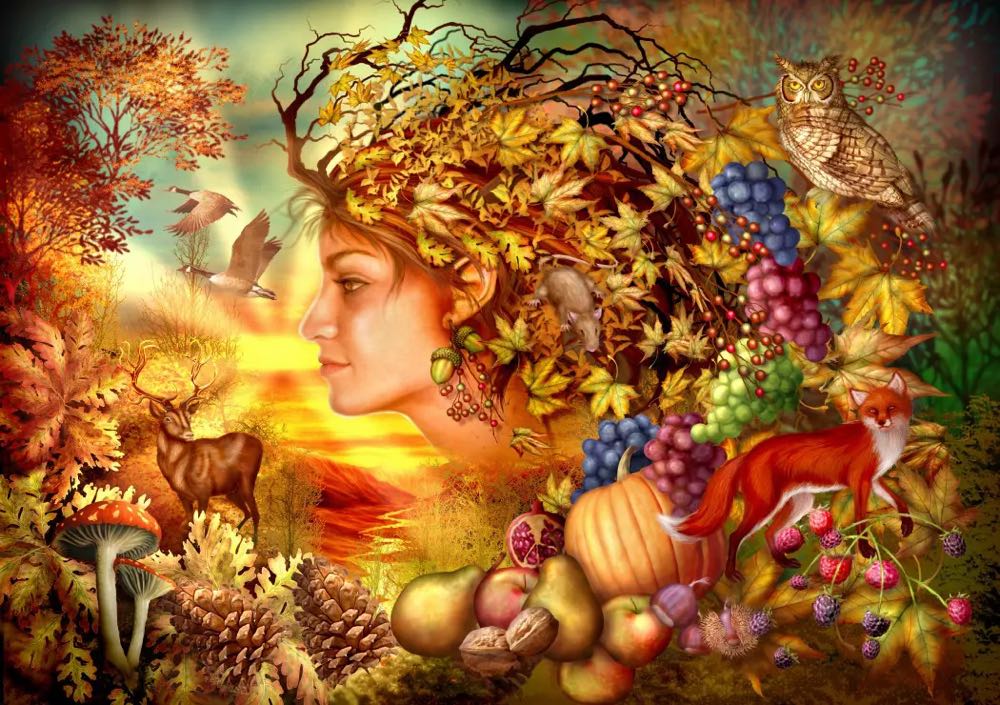 Spirit Of Nature Autumn (SCANNEN)  puzzle collectible - Main Image 2
