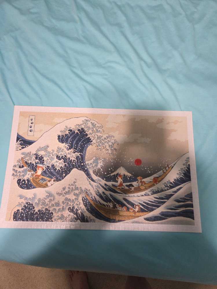 Cats Wave - Pintoo puzzle collectible [Barcode 4711299757112] - Main Image 2