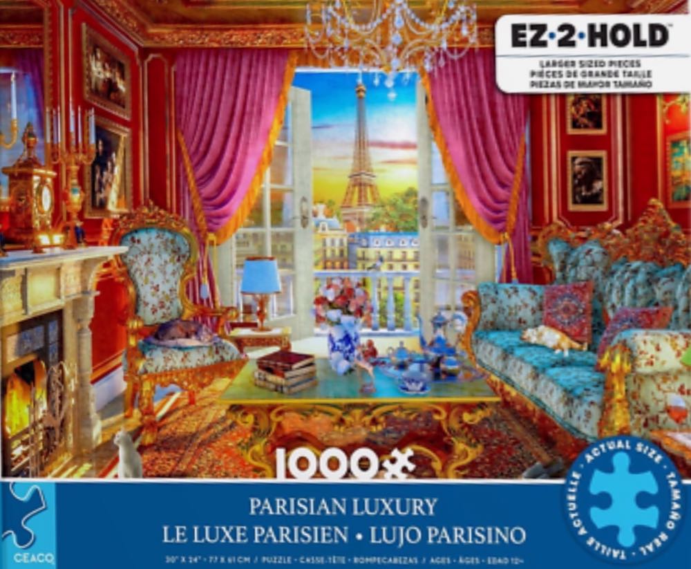 Parisian Luxury - Ceaco puzzle collectible [Barcode 021081320306] - Main Image 2