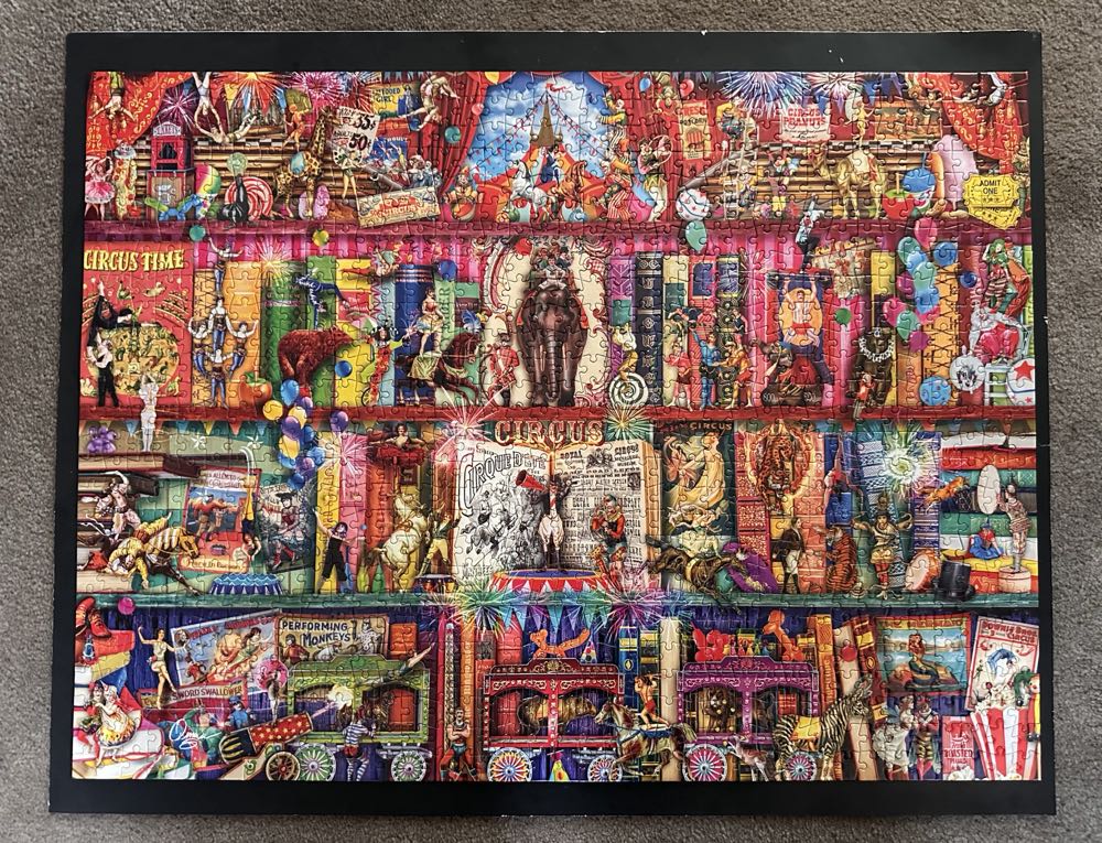 Circus Extravaganza - Buffalo puzzle collectible [Barcode 079346127641] - Main Image 2