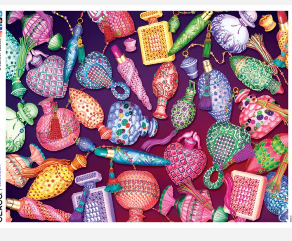 Perfect Perfumes - Ceaco puzzle collectible [Barcode 021081110433] - Main Image 2