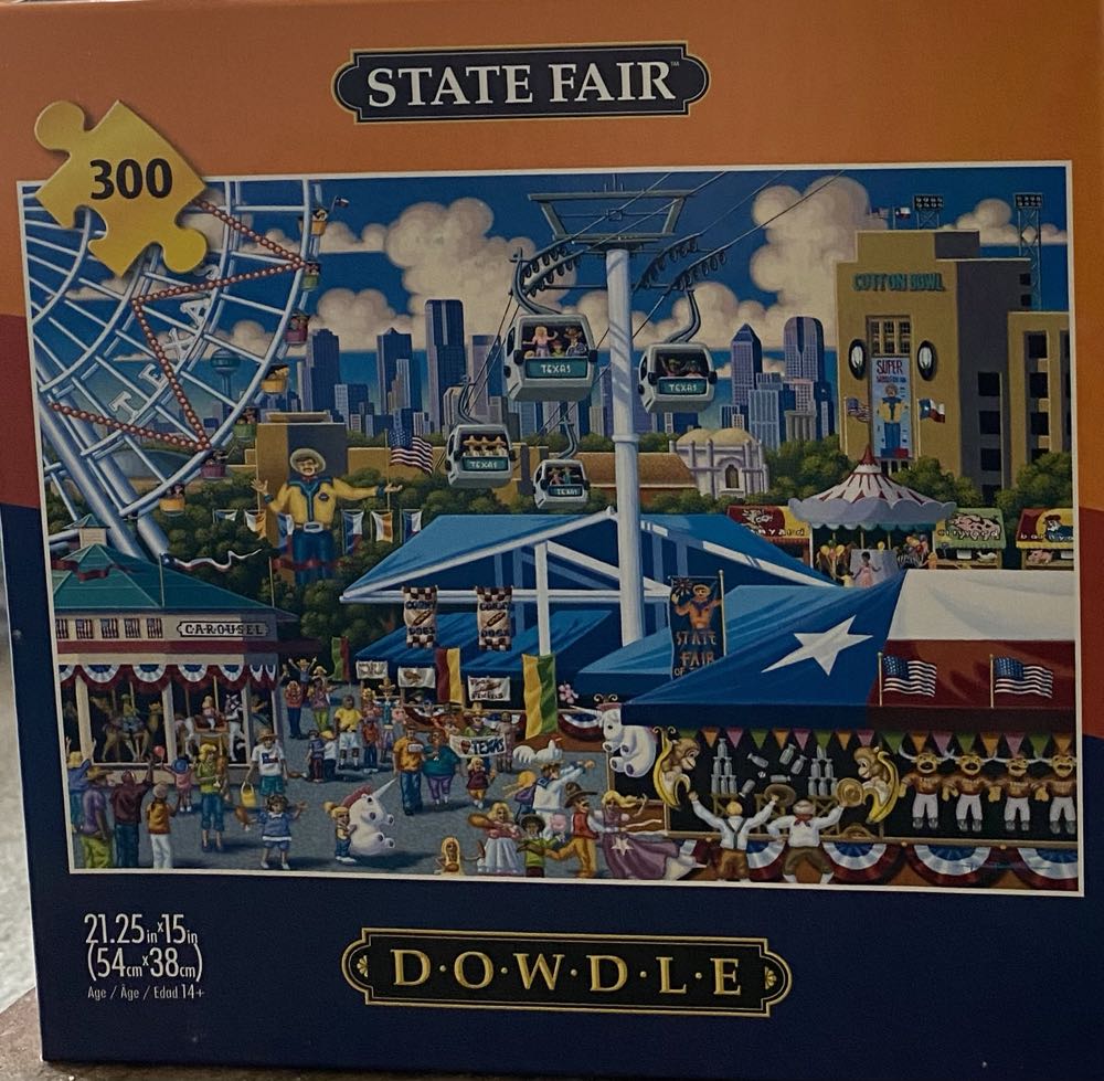 State Fair - Dowdle Puzzles 🇺🇸 puzzle collectible [Barcode 079346228287] - Main Image 2