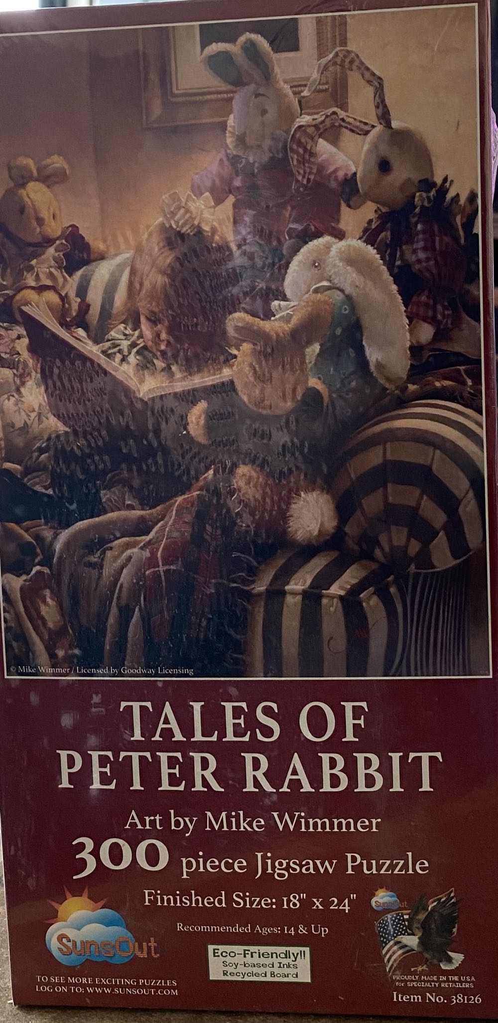 Tales Of Peter Rabbit - SunsOut puzzle collectible [Barcode 796780381261] - Main Image 2