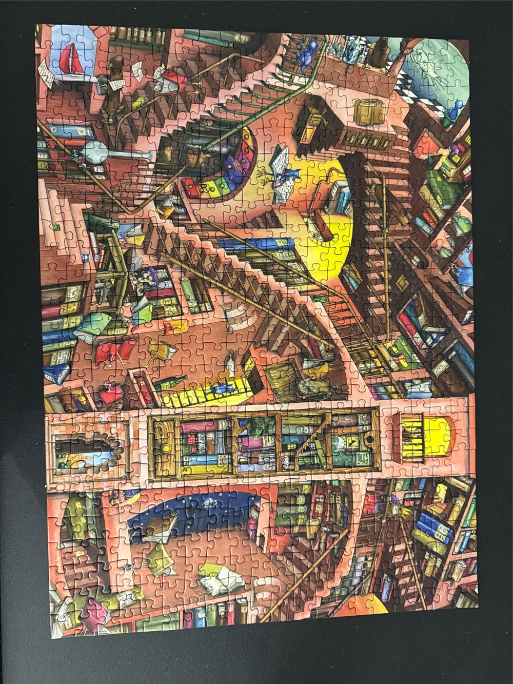 Ludicrous Library - Ravensburger puzzle collectible [Barcode 4005555006817] - Main Image 2