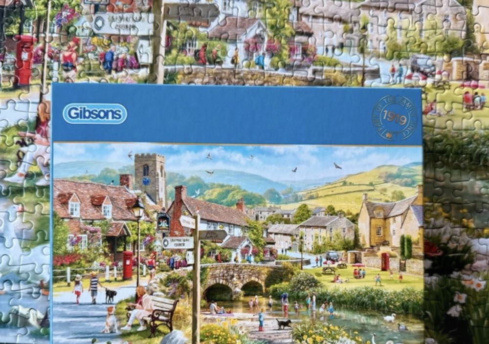 Puddle Ducks And Paddling (Saskia Lene) - Gibsons puzzle collectible [Barcode 5012269031645] - Main Image 4