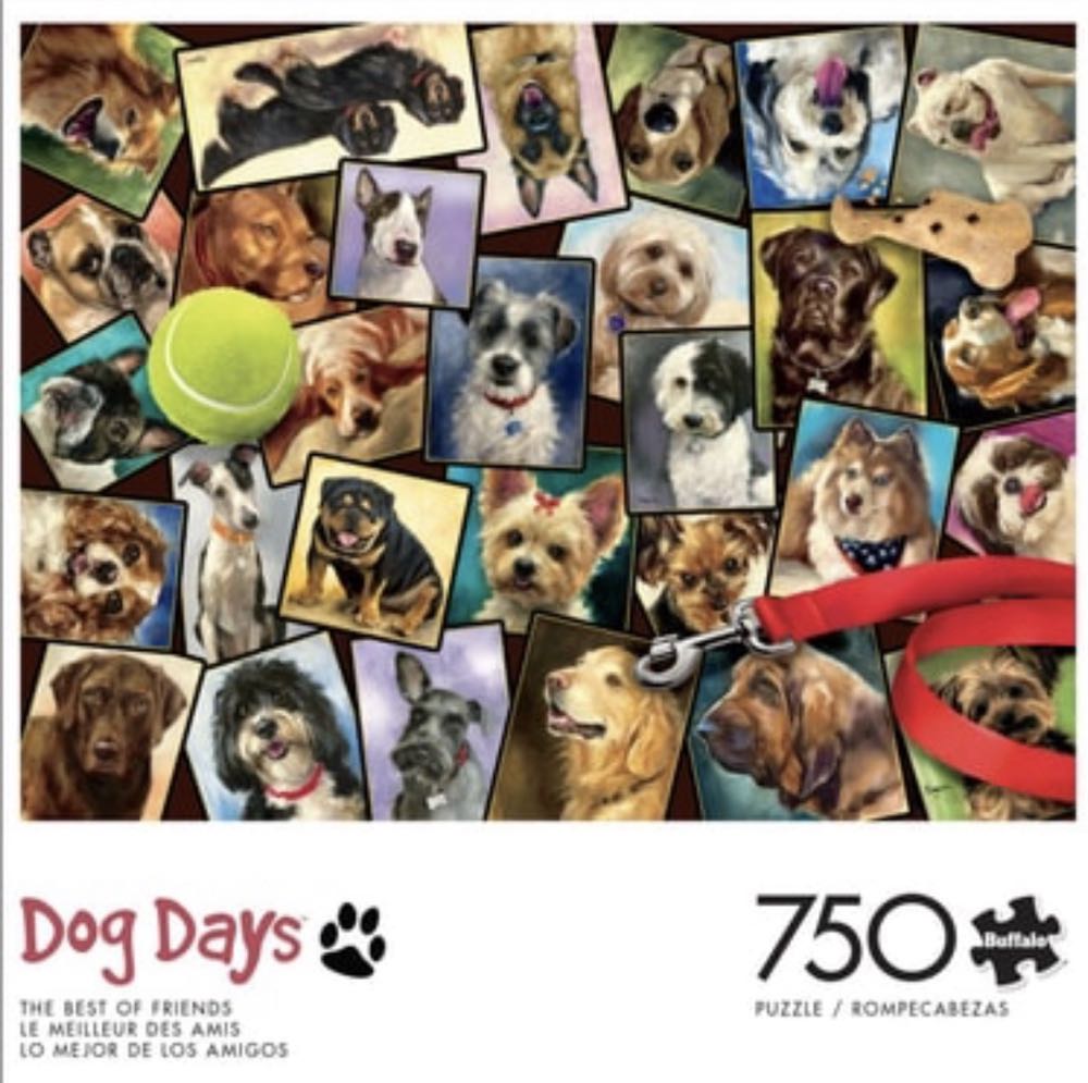 Dog Days - The Best Of Friends - Buffalo puzzle collectible [Barcode 079346173792] - Main Image 2