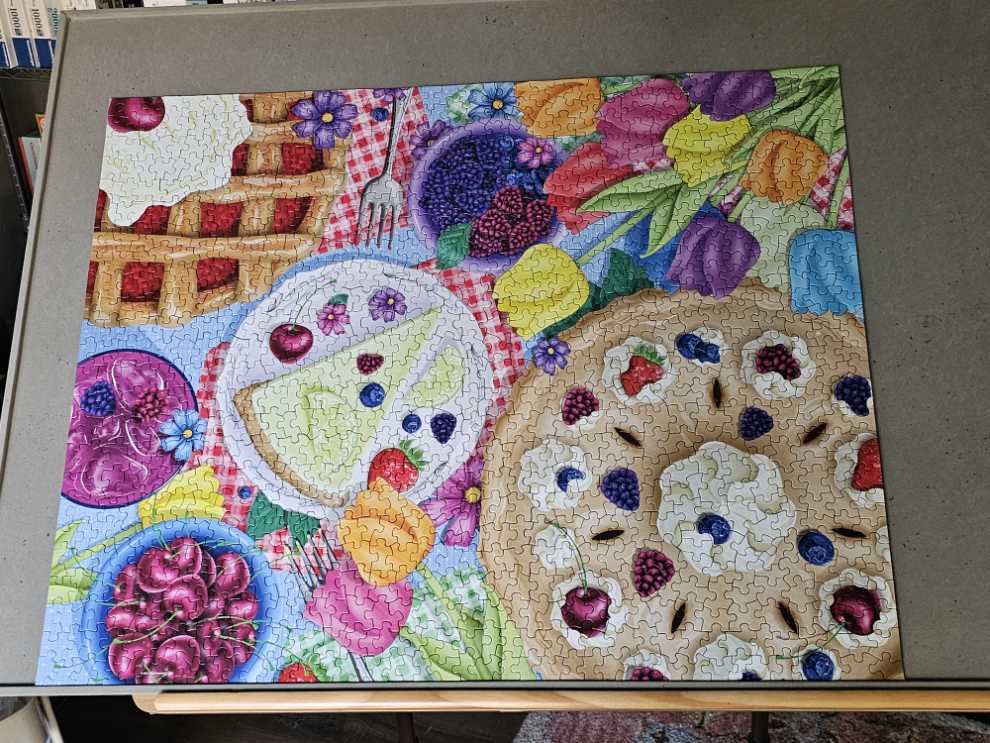 Time For Pie  - Springbok puzzle collectible [Barcode 091683112739] - Main Image 2