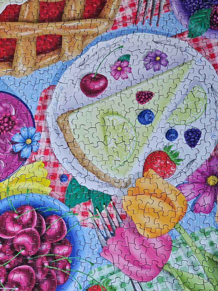 Time For Pie  - Springbok puzzle collectible [Barcode 091683112739] - Main Image 3