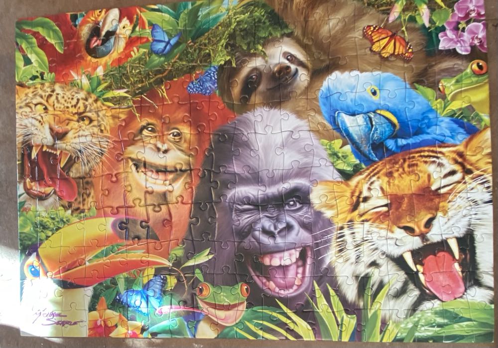 #Selfies: Jungle Buddies - Master Pieces 🇺🇸 puzzle collectible [Barcode 705988125089] - Main Image 2