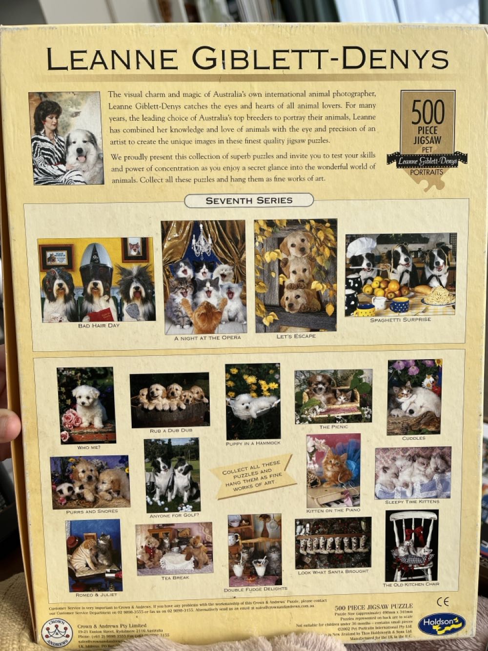 Bad Hair Day - Crown & Andrews puzzle collectible [Barcode 9310281012946] - Main Image 2