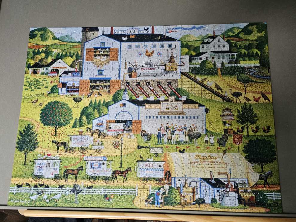 Sunny Side Up - Buffalo puzzle collectible [Barcode 079346125203] - Main Image 2