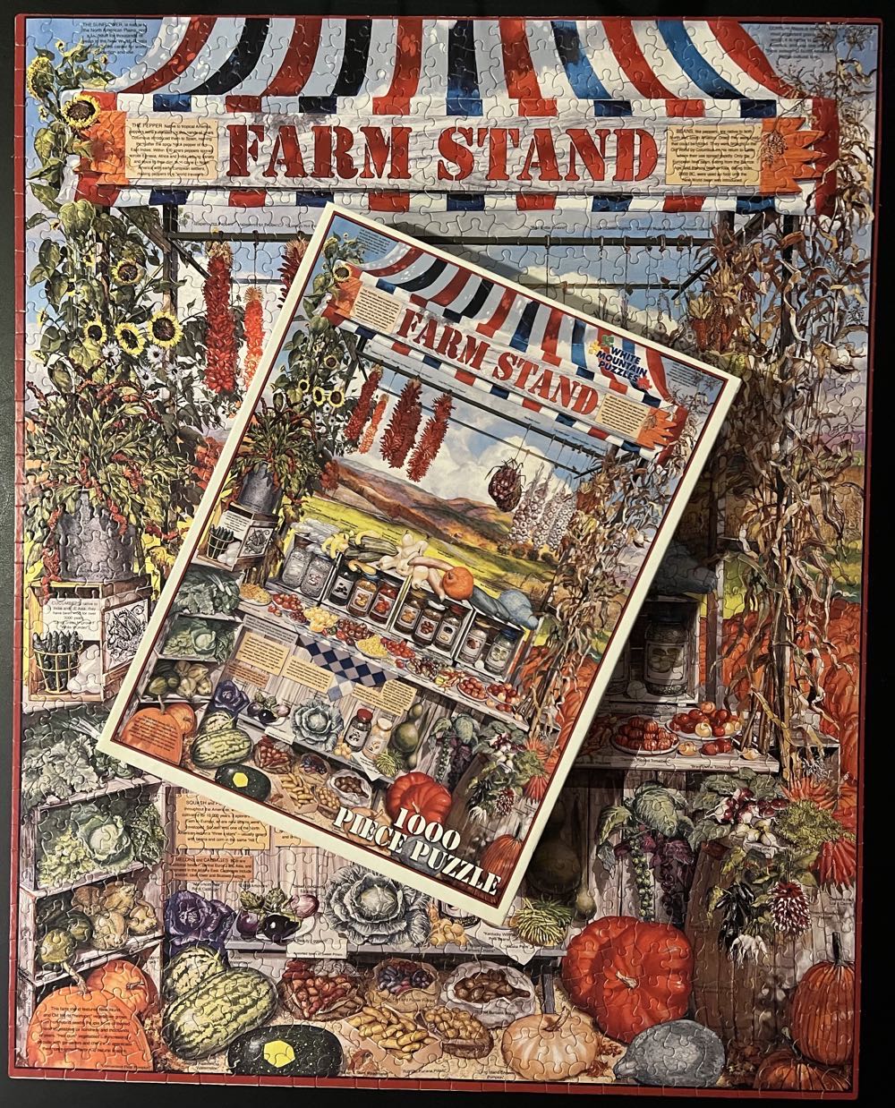 Farm Stand - White Mountain puzzle collectible [Barcode 724819248926] - Main Image 4