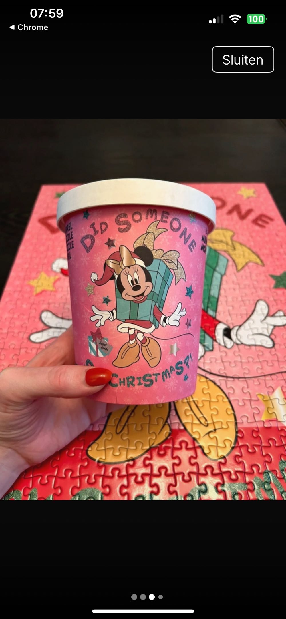 Mickey Mouse - Miniso puzzle collectible [Barcode 6936735343348] - Main Image 2