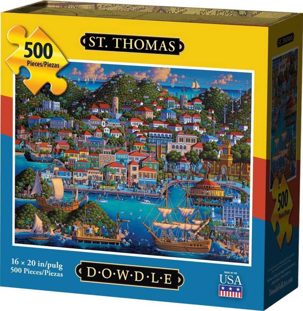 St. Thomas - Buffalo puzzle collectible [Barcode 079346128389] - Main Image 2