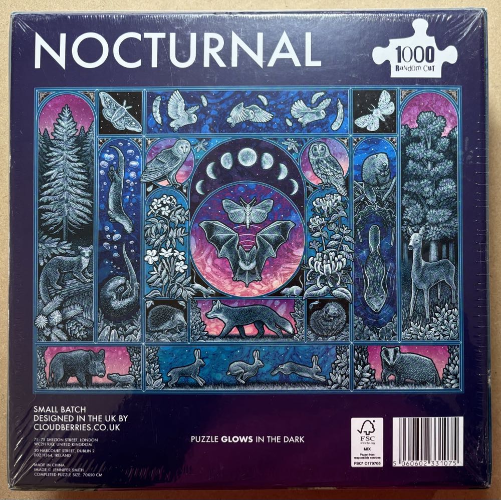 Cloudberries - Small Batch: Nocturnal - Cloudberries puzzle collectible - Main Image 2