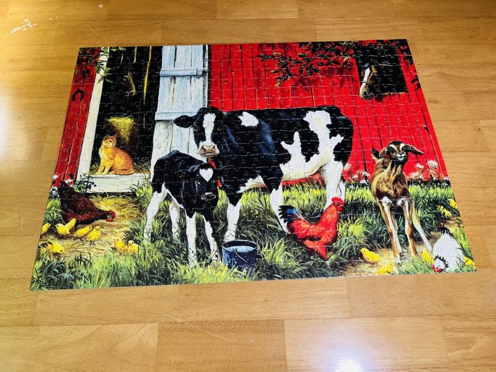 Old MacDonald’s Farm - SunsOut puzzle collectible [Barcode 796780526242] - Main Image 2