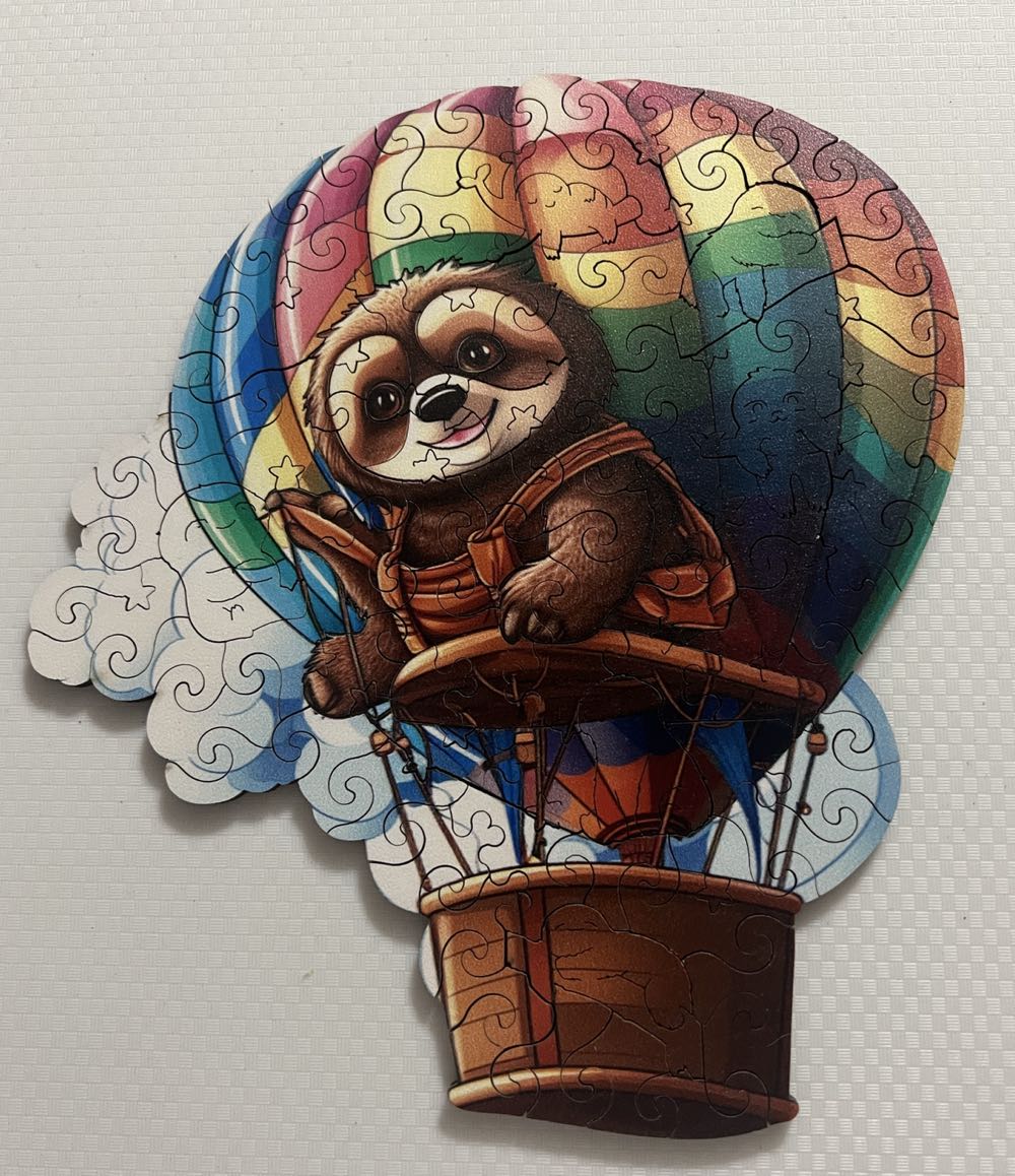 Colorful Sloth Balloon - Quordle puzzles puzzle collectible - Main Image 2