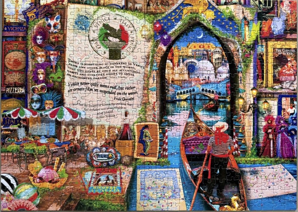 Life Is An Open Book Venice - Bluebird puzzle collectible [Barcode 3663384907159] - Main Image 2